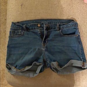 Jean shorts